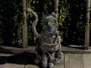 The Mummified Cat on Jeff's front porch.