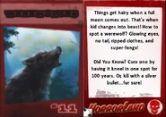 Monster Card #11: Werewolves
