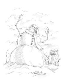 Beware, The Snowman 2018 sketch