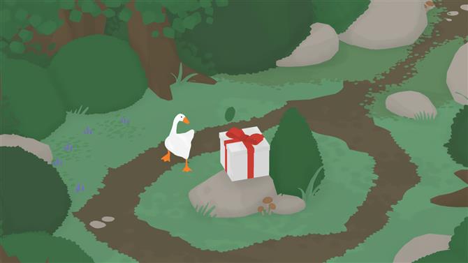 Untitled Goose Game Platinum Trophy Guide 01 / The Garden 