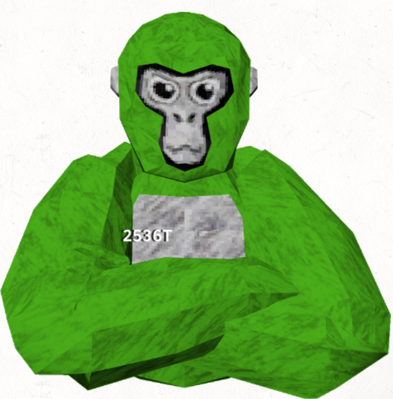 2536T | Gorilla tag ghosts fanon Wiki | Fandom