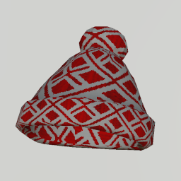 LHABK PatternPompomHat