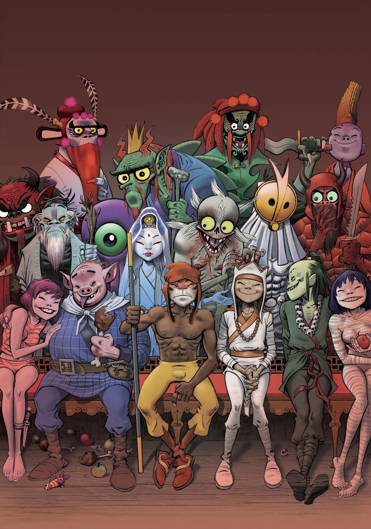 Monkey Journey to the West Gorillaz вики Fandom