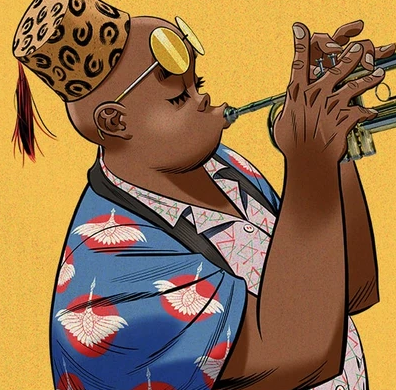 Russel | Wiki Gorillaz | Fandom