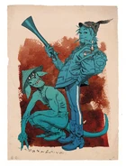 BlunderbusGicleeCrop.jpg (768 КБ) Танкистка и Буга на задней обложке 21st Century Tank Girl