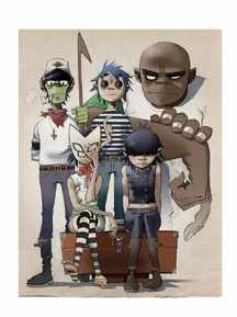 Gorillaz времён третьей фазы.