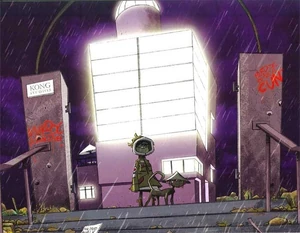 Возвращение Нудл в Kong Studios.