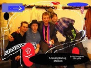 Ghostigital и Деймон в январе 2006 года