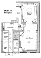 План Студии 13