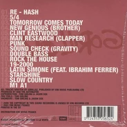 Французская задняя обложка (Промо-CD)