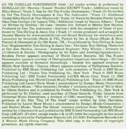 Примечания к альбому