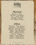 Список магазинов (Франция и Испания)