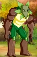 Mimeticus curato nella serie animata.