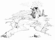 Bozzetto preliminare di Gorm del disegnatore Simon Toncelli.