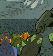 Cameo di Scovanascondigli nel fumetto Final Evolution.