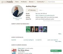 GGR Audrey Goodreads Profile