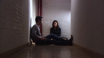 Dan and Blair talking