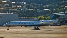 N85V, Gulfstream 5, Wellington, 26 Jan 2009