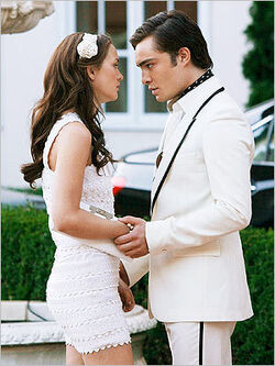 beso de boda de blair y chuck