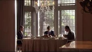 The Archibalds having Thanksgiving in the dining room.