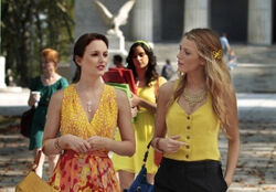 Serena van der Woodsen, 4X05 Goodbye, Columbia