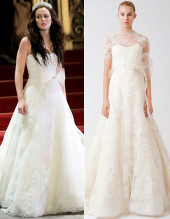 gossip girl wedding dresses
