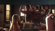 Dan and Jenny in their apartment