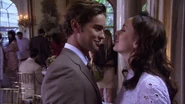 Nate and Blair at the annual brunch