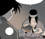 Wang Eungi drinks with Gang Ryong