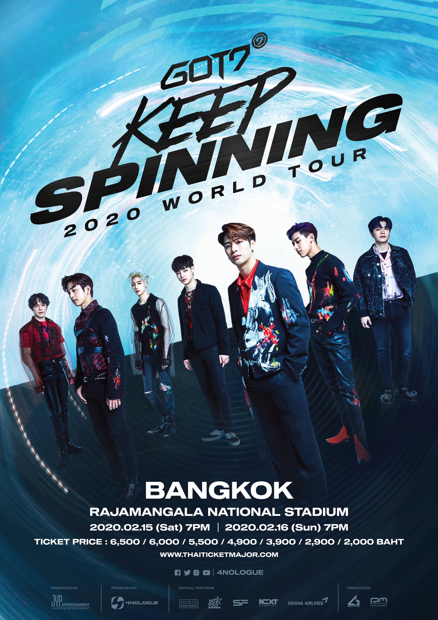 GOT7 2019 WORLD TOUR 'KEEP SPINNING' | GOT7 Wikia | Fandom