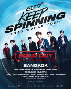 GOT7 2019 World Tour 'Keep Spinning'