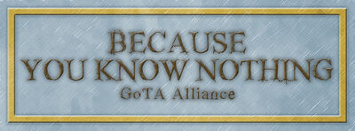 BecauseYouKnowNothingCoverPhoto