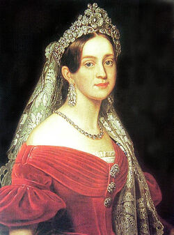 Joseph Karl Stieler - Duchess Marie Frederike Amalie of Oldenburg, Queen of Greece.jpg