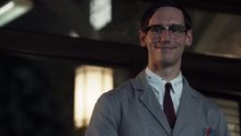 Nygma as forensic science technician.