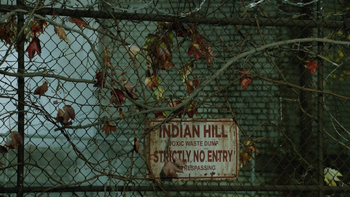 Indian Hill sign