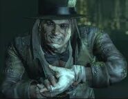 Le chapelier fou dans le jeu Batman Arkham City