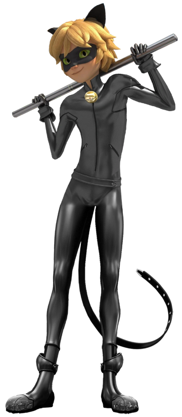 Miraculous Ladybug And Chat Noir, animated person wearing costume png