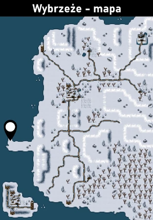 Położenie wybrzeża na mapie świata