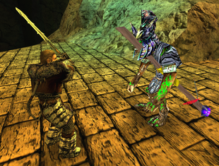 Bezimienny walczy z szamanem