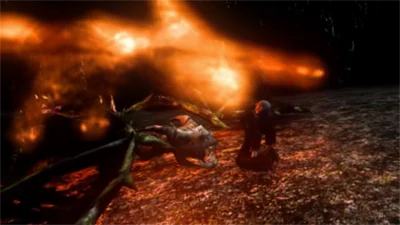  Ксардас поглощает душу дракона-нежити