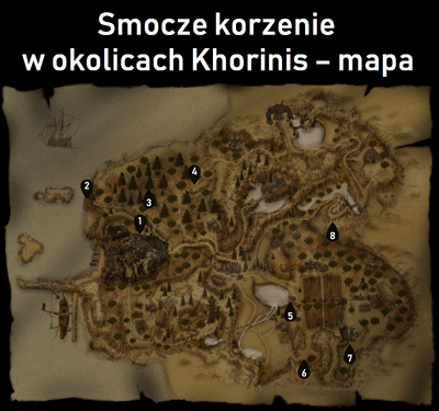 Драконий корень в Хоринисе