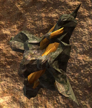 Золотая жила — отсюда герой может добывать золотые самородки