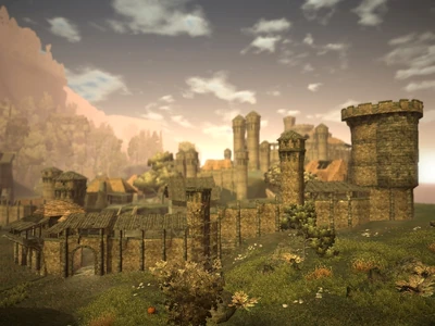 Panorama Vengardu po obnově