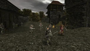 Trenujący żołnierze