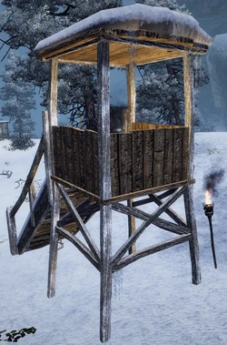 Wieża myśliwska niedaleko 