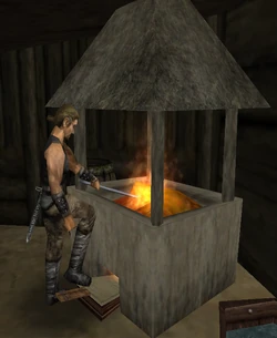 Interakcja z paleniskiem