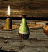 Eine Flasche Schnaps