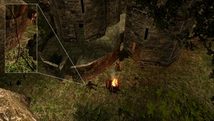 Lokalizacja łuku jesionowego koło wieży bandytów w Jarkendarze