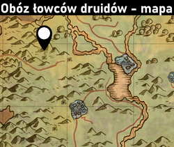 Obóz łowców druidów mapa