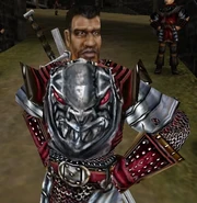 Thorus jako velitel na Starém hradě